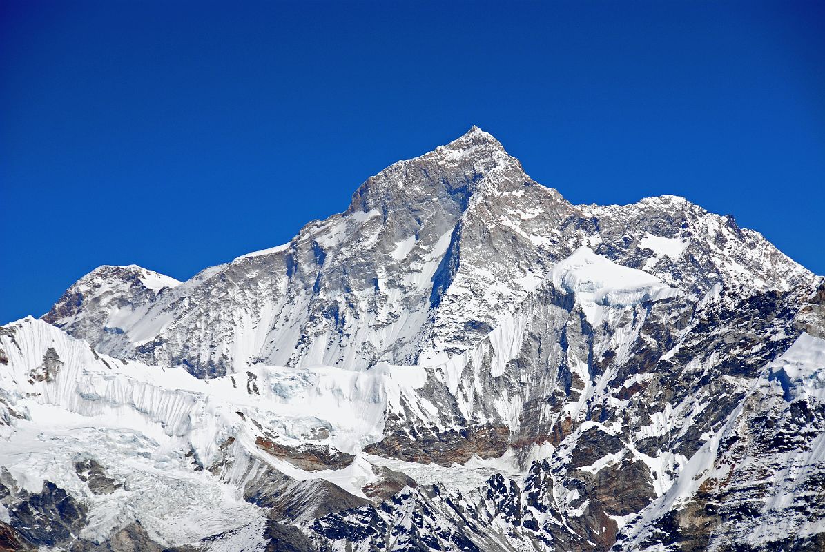 12 15 Kangchungtse, Makalu West Face, Makalu West Pillar, Makalu Southwest Face, Hongu Chuli From Mera High Camp